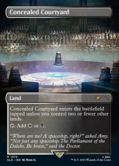 Concealed Courtyard Secret Lair Drop - Doctor Who Art